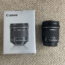 Canon EF-S 10-18mm F/4.5-5.6 STM Lens - Ultra Wide Angle Lens - EOS APS-C Lens