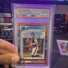 2024 Panini Donruss Optic Preview Red Wave Prizm RC Caleb Williams #327 PSA 10
