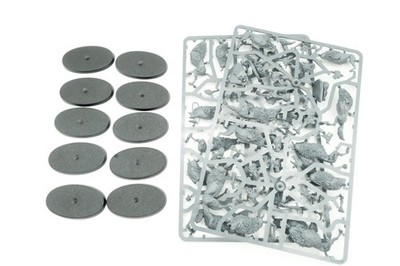 Dire Wolves [x10] Soulblight Gravelords [Warhammer AOS] On Sprue