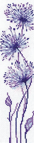 Andriana Counted Cross Stitch Bookmark Kit - Shallots B62