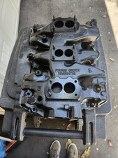 59 Pontiac Passenger Cast Iron Tri Power Intake Manifold 389 523422