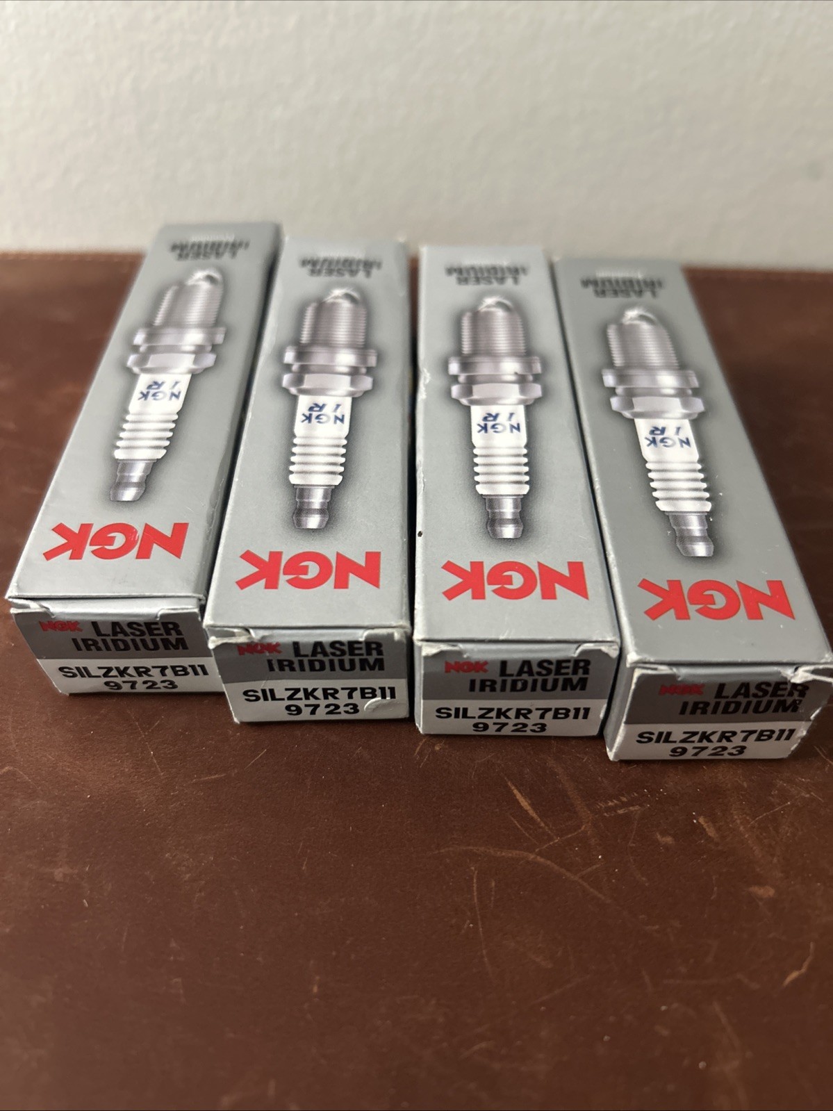 4 Pack Genuine NGK 9723 Laser Iridium Spark Plugs SILZKR7B11 for Hyundai  Kia