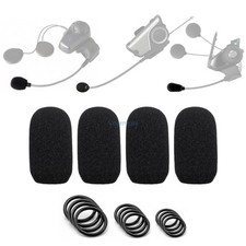 4-Pack Foam Mic Cover for SENA SRL Mic System for Shoei Neotec 2 Helmet