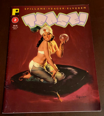 VERY HARD TO FIND VINTAGE COMIC TEASE! #2 GREAT CONDITION FAST SAFE SHIPPING