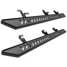 for Rivian R1T 2022 2024 Running Boards Steps Bars Carbon Steel 500 LBS Non Slip