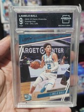 2020-21 Panini Chronicles Prestige LaMelo Ball RC #72 RED /149 Arena Club 9 Mint