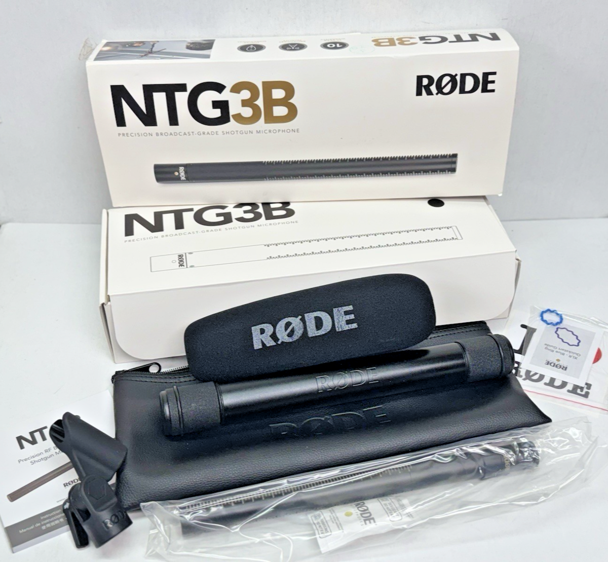 Rode NTG3B Precision Broadcast-Grade Shotgun Microphone | eBay