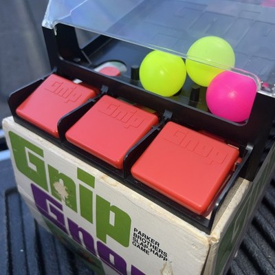 Gnip Gnop Parker Bros Game Complete with Box w/ All 6 Balls - 1971
