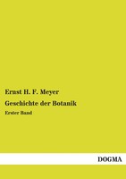 Ernst H. F. Meyer | Geschichte Der Botanik | Taschenbuch | Deutsch (2013)