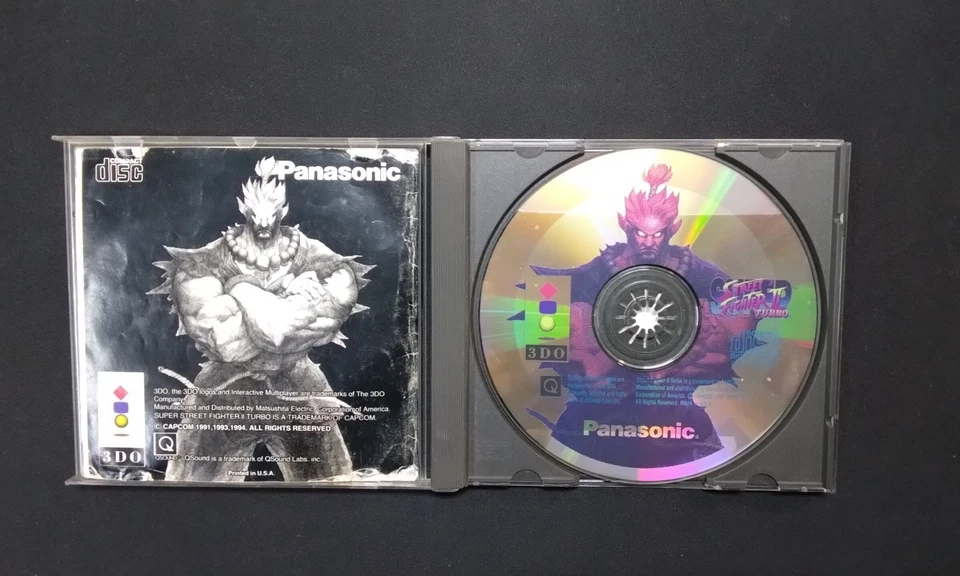 3DO SUPER STREET FIGHTER II TURBO CONDIZIONI FOTO - Immagine 4 di 4