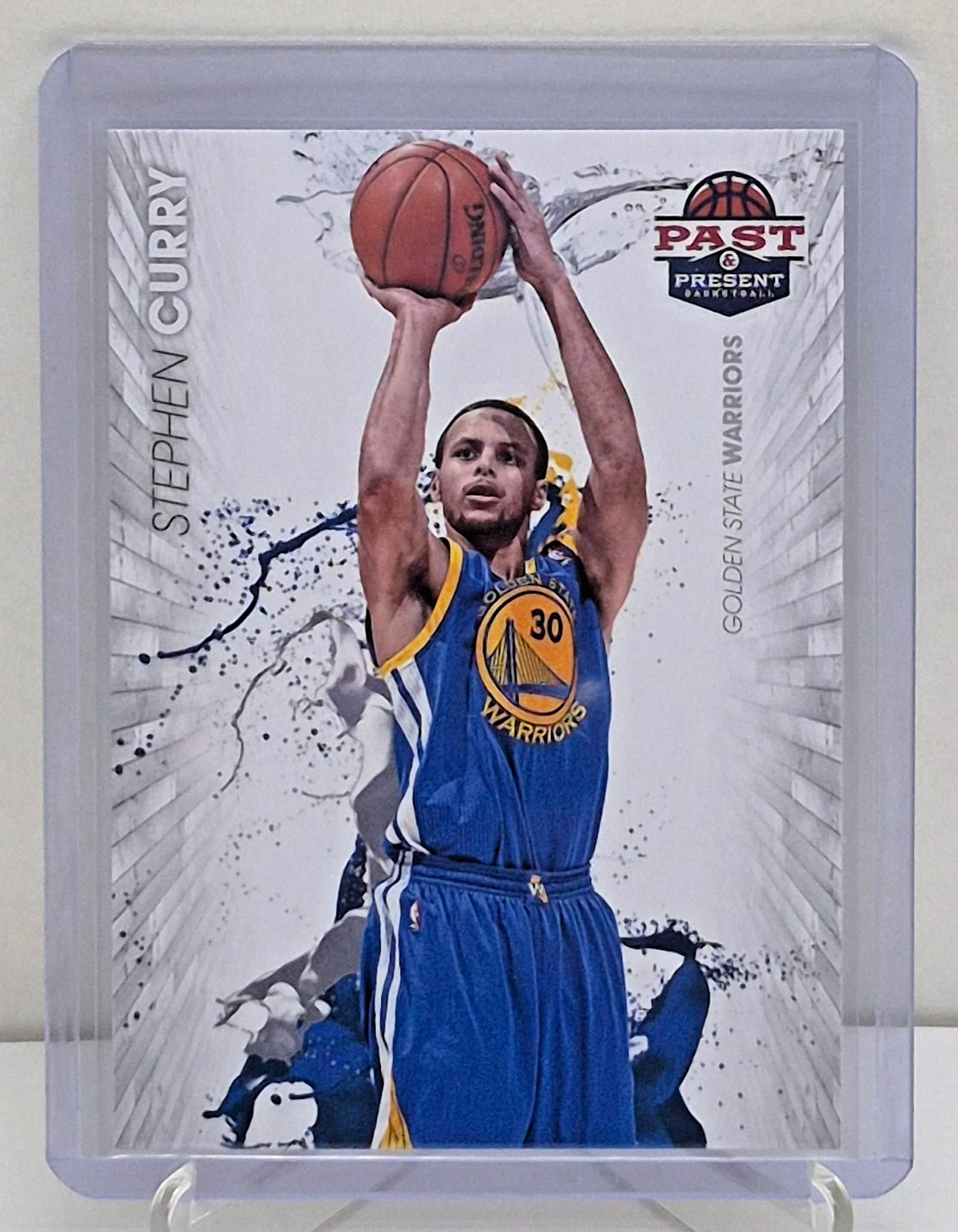 2012-13 Panini Past And Present Stephen Curry Warriors Raining 3's #13