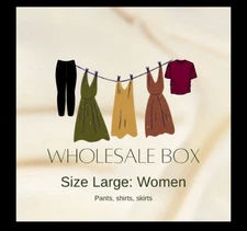 Wholesale Women’s size Large box! 8 items EUC total