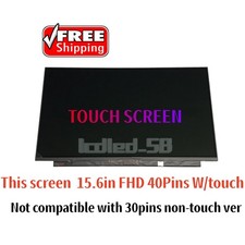 FHD LCD Touch Screen For Dell Inspiron 15 3501 3505 3510 3511 P112F HX3K8 15.6''