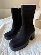 Steve Madden Klayton Sz 8.5 Platform Half-cal...