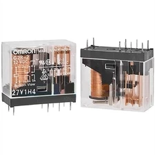 10Pc    DPDT PCB Mount Power Relay  G2R-2 DC12V 8Pin 2-Pole