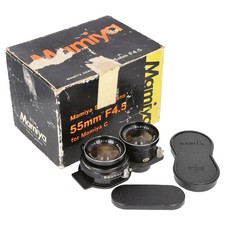 Mamiya Sekor 55mm f4.5 TLR for C3 C220 C330 S C33 Mamiyaflex C22 C330 F C2 C220F