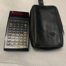 Texas Instrument TI-58C Programmable Calculator Master Library Module PARTS Case