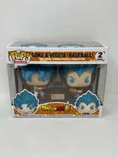 Goku & Vegeta playing Baseball DAMAGED BOX SEE PICS