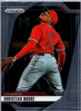 Christian Moore #162 - Base Set Holo - 2025 Panini Prizm