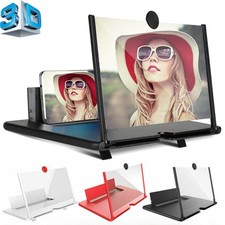 10 inch Screen Magnifier for Cell phone Version 3D HD Video Phone Amplifier