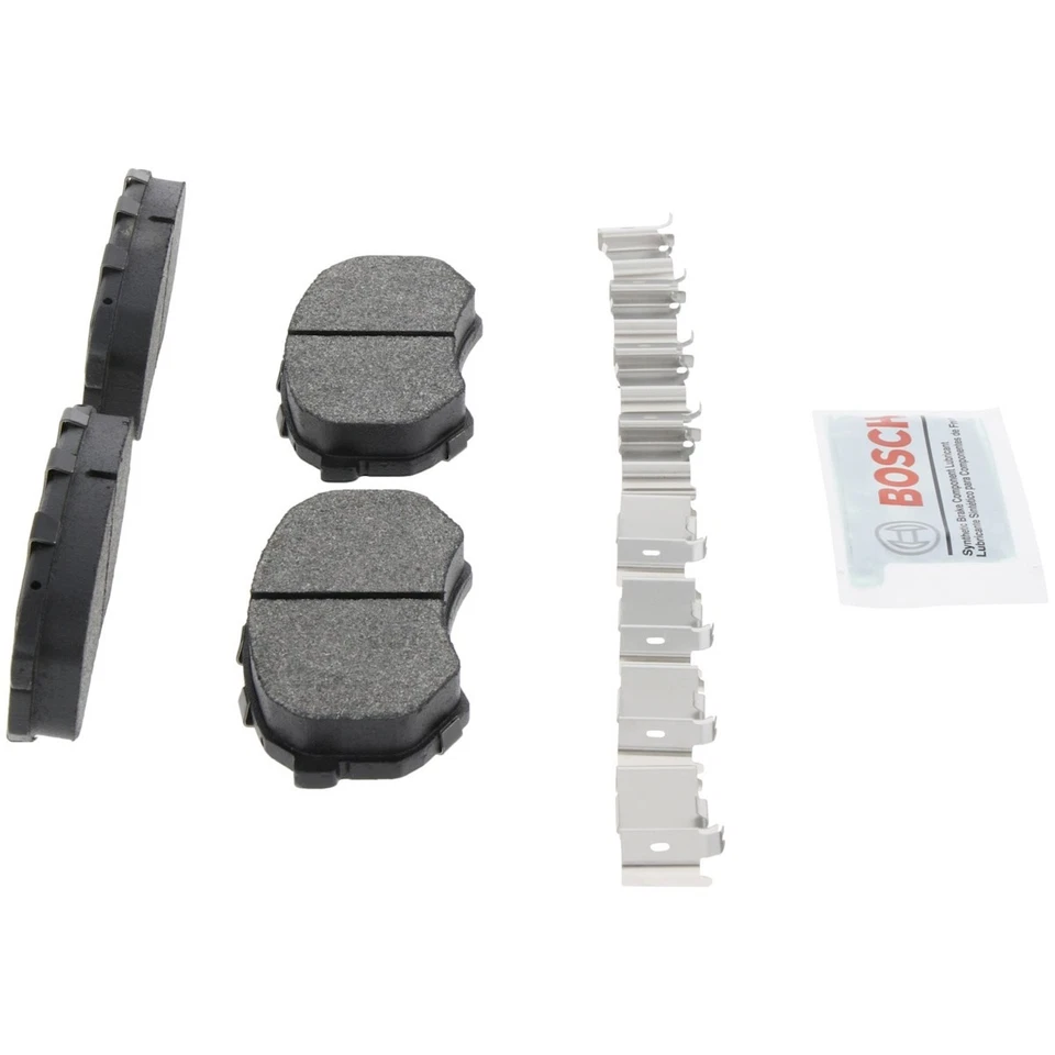 Juego de pastillas de freno delanteras BP433 Bosch de 2 ruedas para camioneta Toyota Tacoma FE Cressida Foto 3 de 4