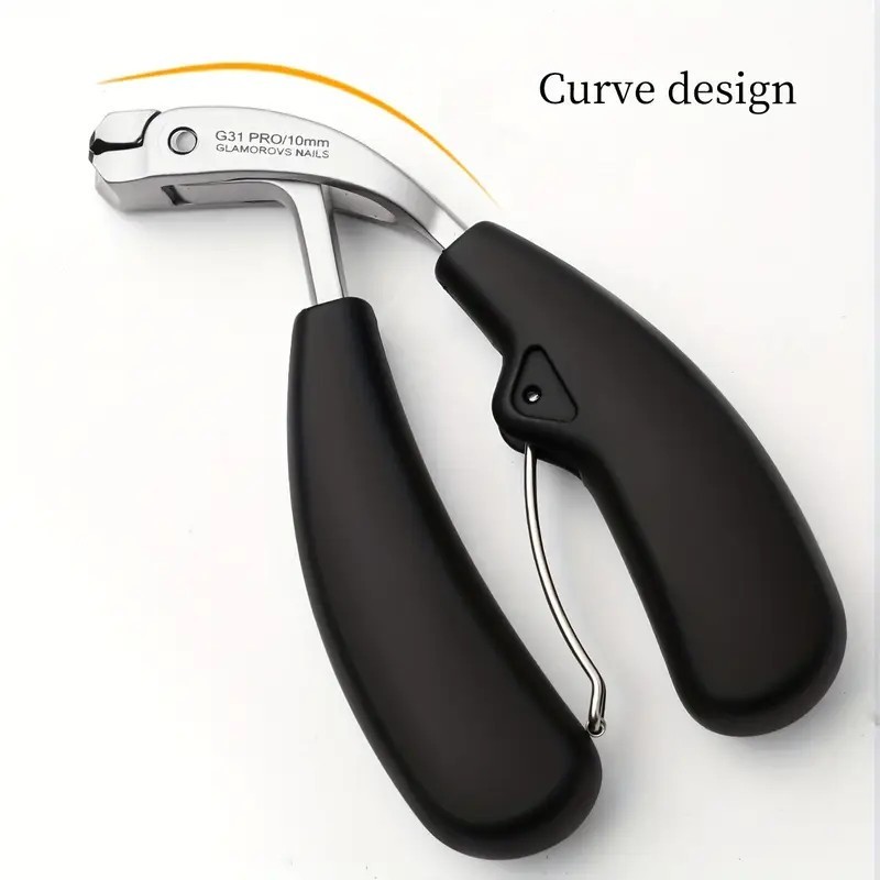 Heavy Duty Toenail Clipper for Thick Nail Angled Head Large Mouth Nail Clipper