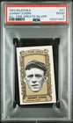 1963 Bazooka All-Time Greats Baseball Silver Johnny Evers #21 PSA 7