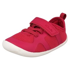 Clarks Childrens Boys Girls Pre-Walkers Washable Trainers - Roamer Flux T