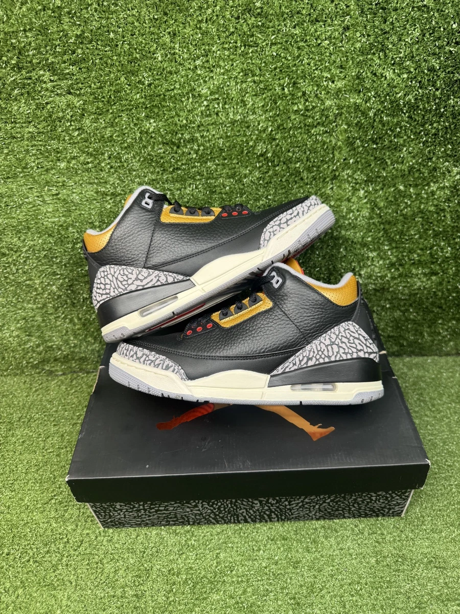 Las mejores ofertas en Jordan 3 Retro Mid Black Gold W | eBay