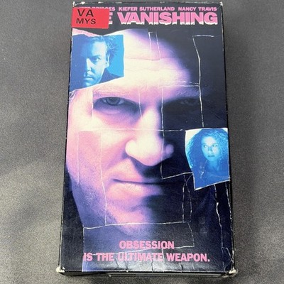 20th Century Fox The Vanishing VHS Tape 1993 Closed Captioned R Rental Copy