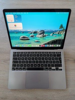 Apple MacBook Air 13 Zoll 256GB SSD M1 8GB Space Grau OVP TB3 USB-C Spacegrey