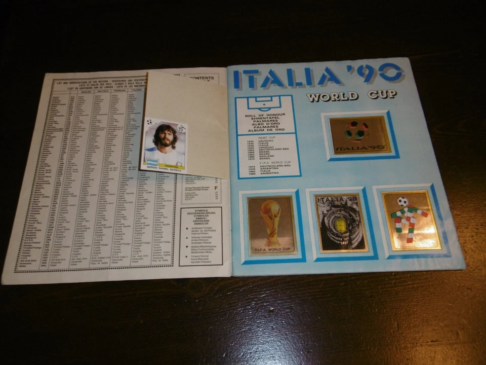 ALBUM FIGURINE PANINI CALCIATORI MONDIALI ITALIA '90 MANCANTI 2 PAGINE E 72 FIGU - Immagine 3 di 4