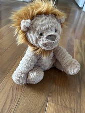 Jellycat Medium Fuddlewuddle Lion 9" Stuffed Plush Animal. New