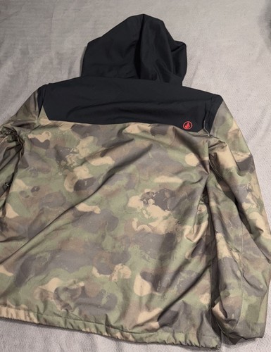 Volcom Snowboard Jacket Mens Size XL Camo Green & Black - Picture 5 of 15