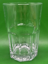 Vintage Libbey Crisa 20 Clear 8 Panel Tumbler Glass Replacement 4-3/4” Tall