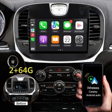 Android 15 Carplay Stereo Radio Gps 264gb For Chrysler 300c 300s 300t 2011-2023