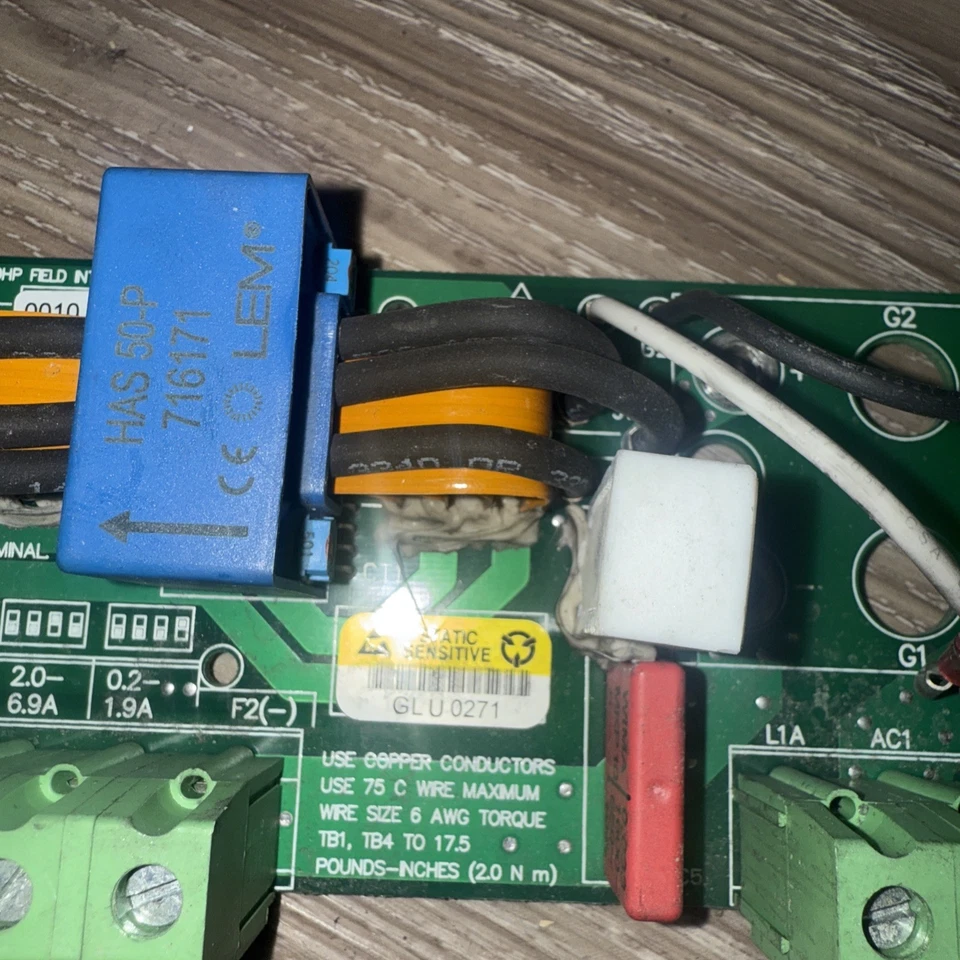 Magnetek Board 46S03594-0010 Rev R07 Dsd412 2-200hp Field Interface (B4) - Image 3 of 4