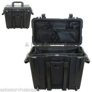 Pelican 1440 Top Loader Case with Organizer Waterproof Box Phone GPS Valuables Pelican 1440 Top Loader Case with Organizer Waterproof Box Phone GPS Valuables