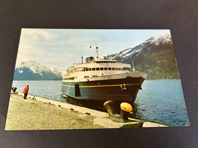M V Taku Alaska Marine Highway Ferry Southeastern Alaska arriving at Haines