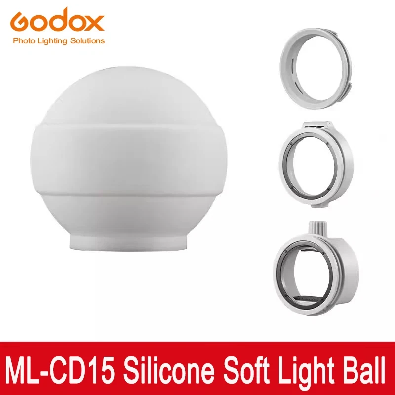 Godox ML-CD15 Flash Diffuser Dome Kit For AD100Pro AD200 Pro V1 V860III AD400pro - Image 3 of 4