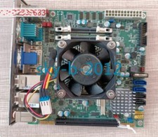 1 PCS DFI HR100-CRM motherboard comes with CPU fan in good condition