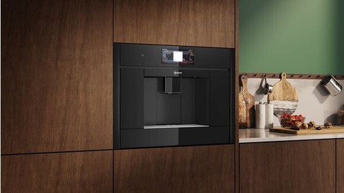 Neff Einbau Kaffeeautomat CL9TX11X0 Kaffeemaschine Festwasseranschluß Black - Bild 2 von 6
