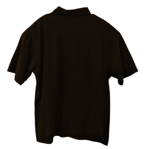 Jim Beam Whiskey Poloshirt Herren XL Xlarge Schwarz Kurzarm Baumwolle Bestickt - Bild 3 von 9