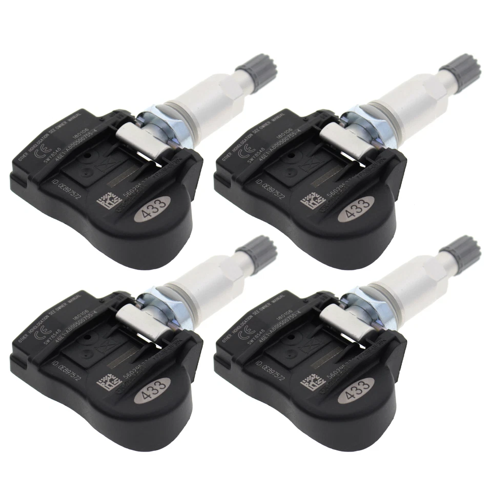 4pcs TPMS Tire Pressure Sensor For 2008-2009 Chrysler Sebring / 09-10 VW Routan - Image 4 of 4