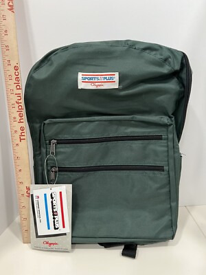 Olympia Sports Plus Forest Green School Bag, Brand New with Tags