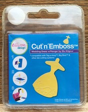 Cut ‘N’ Emboss Dress W Hanger Design Die/Sizzix Die Cutter Machine Compatible