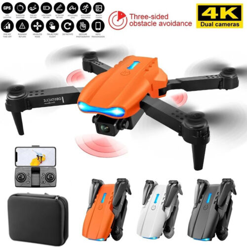 Quadcopter 5G 4K Drone x Pro with HD Dual Camera WiFi FPV Foldable RC | eBay