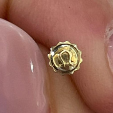 Omega corona vintage placcata oro giallo semplice originale Seamaster