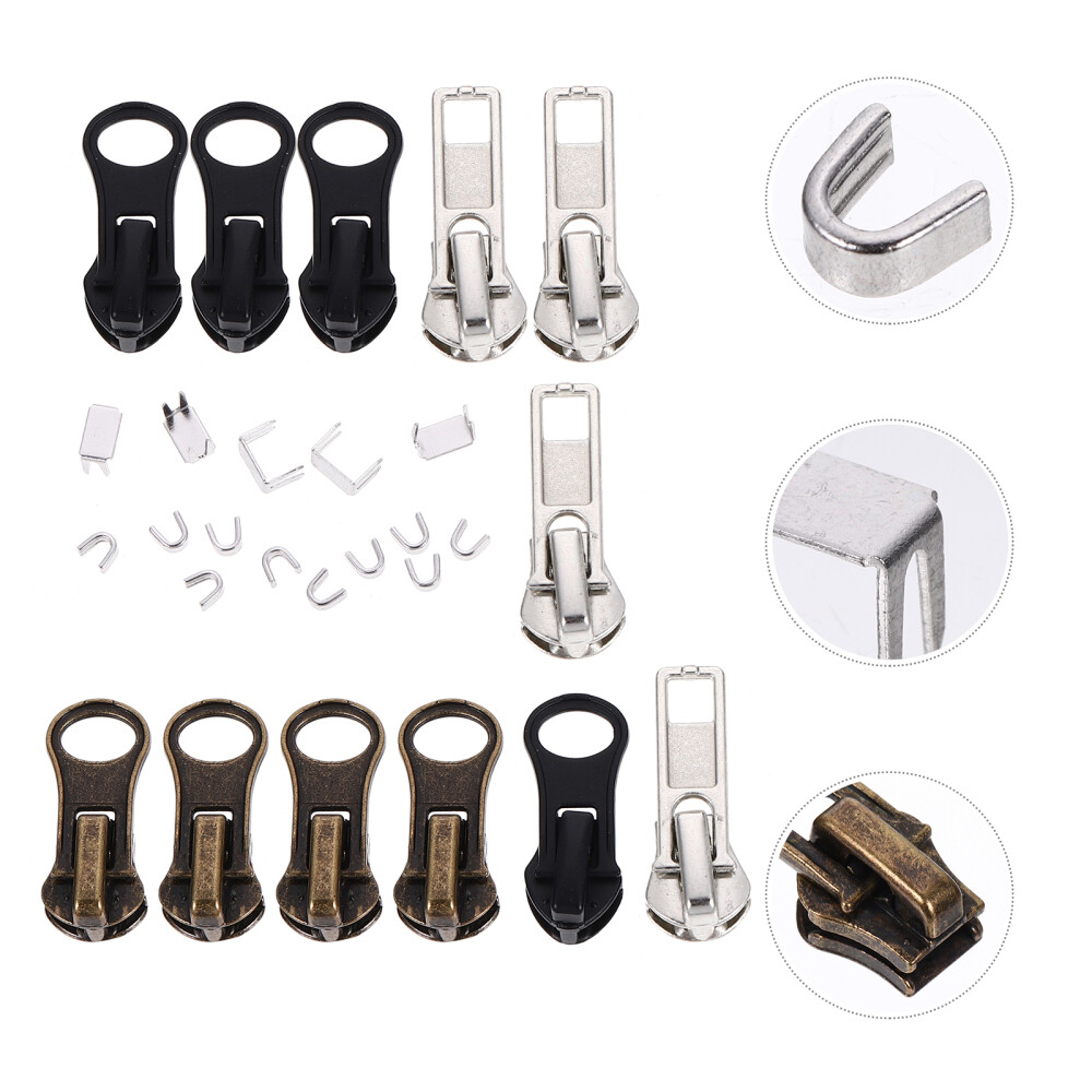 27 Pcs Zipper Handle Replacement Pull Luggage Heads Hardware