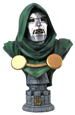 Marvel Legends in 3D Doctor Doom 1:2 Scale Resin Bust Ltd to 1000